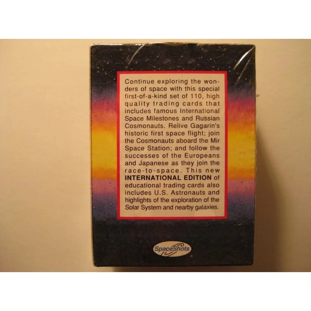 1992 Space Shots Series 3 International Edition Sealed Set‎ (110 Cards)